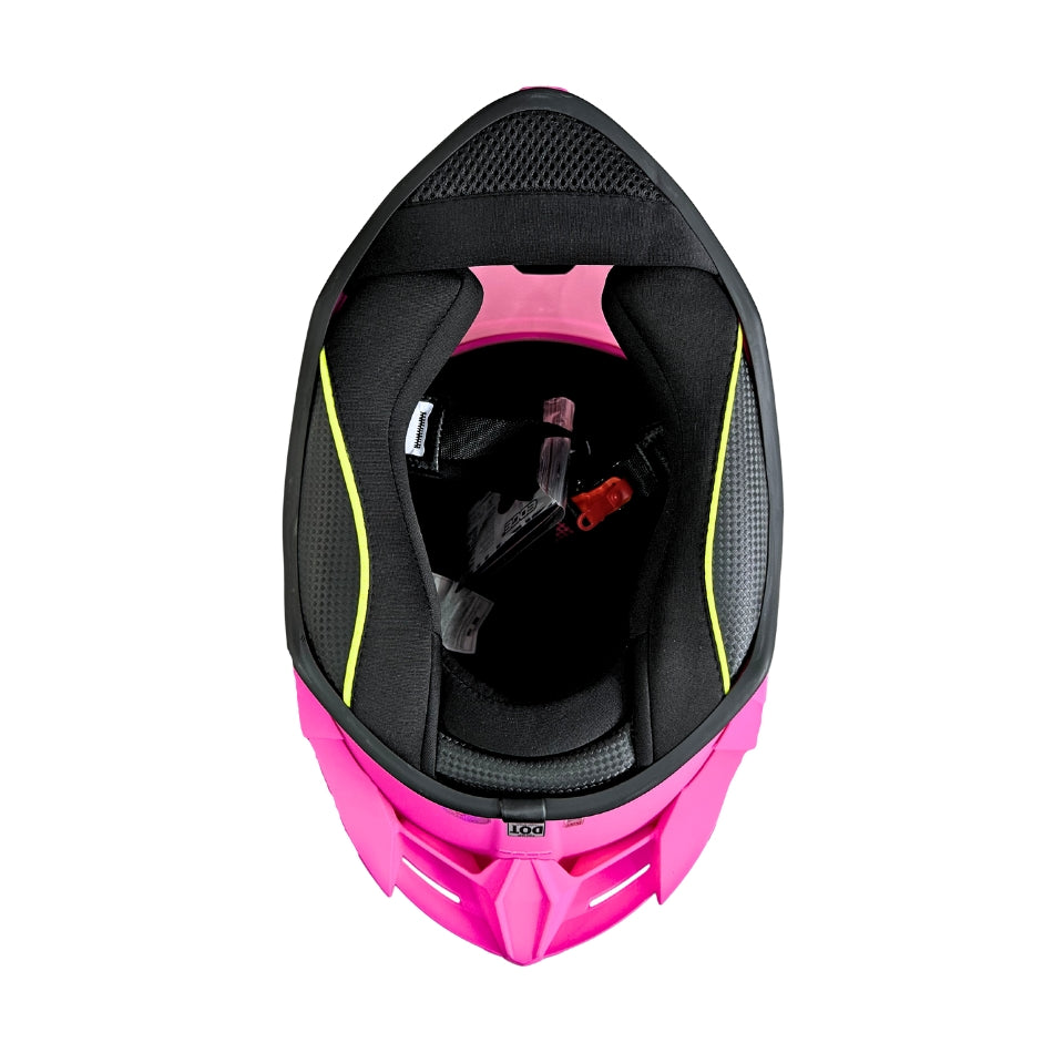 Casco EDGE Integral Shanghai Sólido Rosado Certificación DOT | ECE