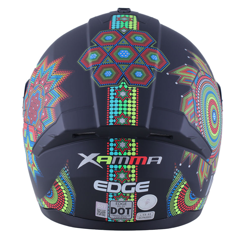 Casco Edge Integral Zoom Pro Xamma Certificado Dot