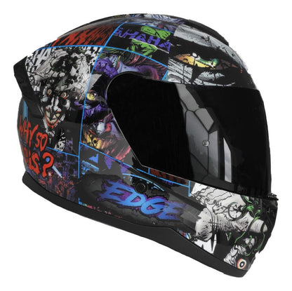 Casco Dc Integral Zoom Pro Joker Certificado Dot
