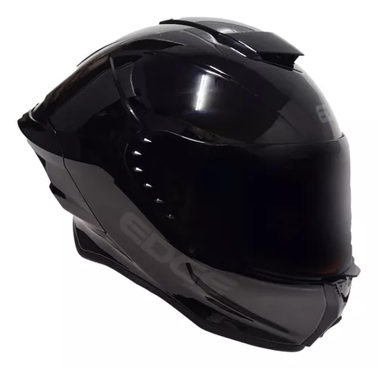 Casco Edge Integral Shanghai Quartz Negro Certificado DOT | ECE ...