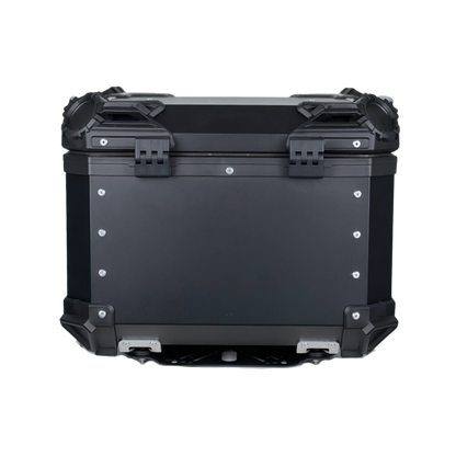 Maletero para Motocicleta (Baul) Edge Aluminio Negro 45 Litros
