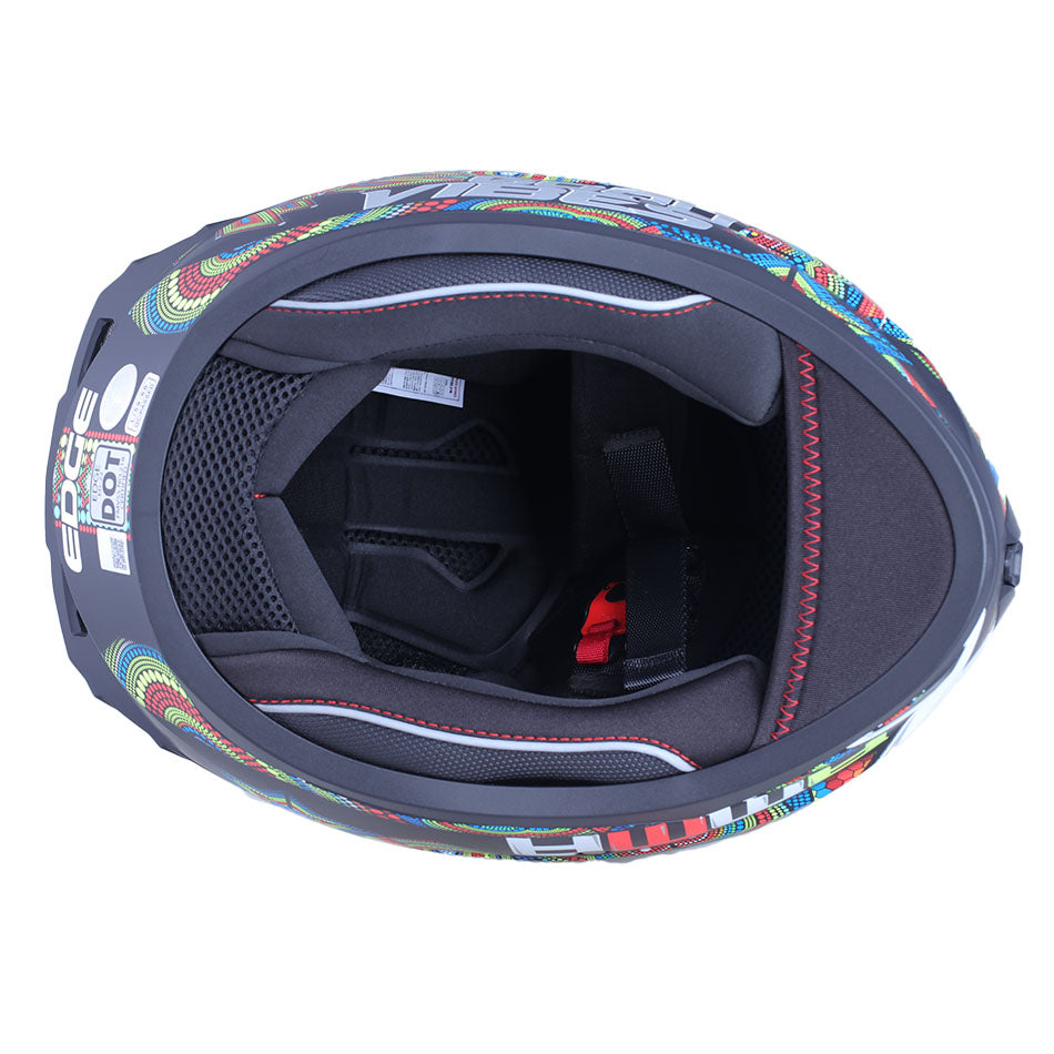 Casco Edge Integral Zoom Pro Xamma Certificado Dot