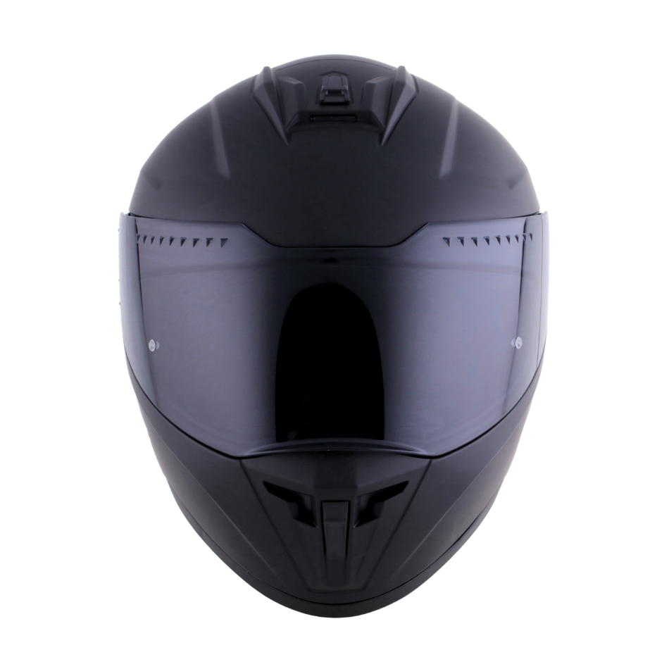 Casco Edge Integral Extreme Sólido Negro Cert. Dot I Ece