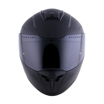 Casco Edge Integral Extreme Sólido Negro Cert. Dot I Ece