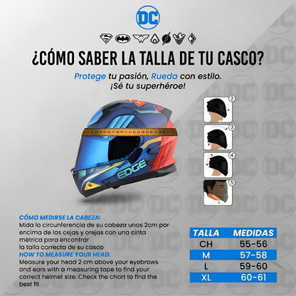 Casco Edge Integral Extreme T68 Militar Cert. Dot | Ece