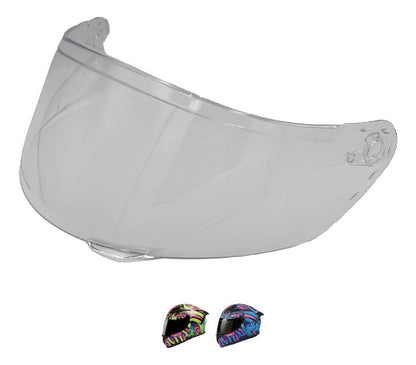 Visores Transparentes Edge  Helmets