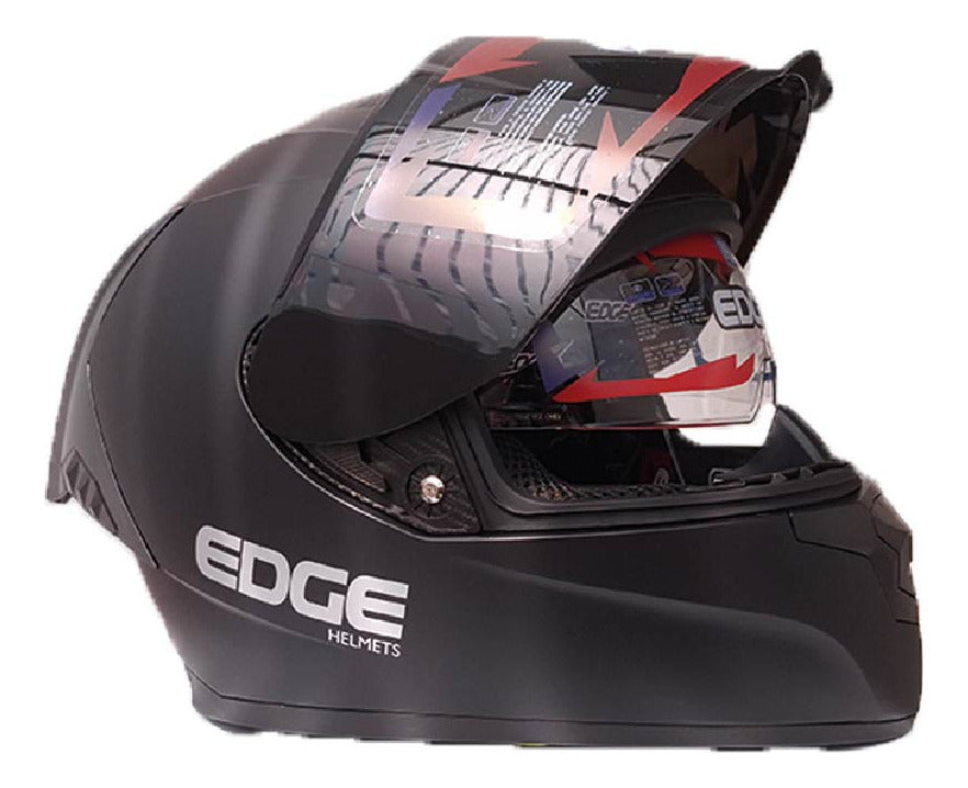 Casco Edge Integral Racer Sólido Certificación Dot