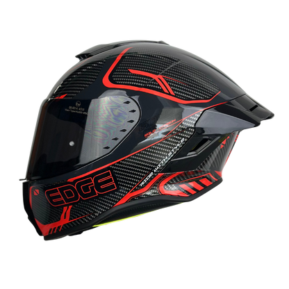 Casco DC Integral Shanghai Goldex Rojo Brillante