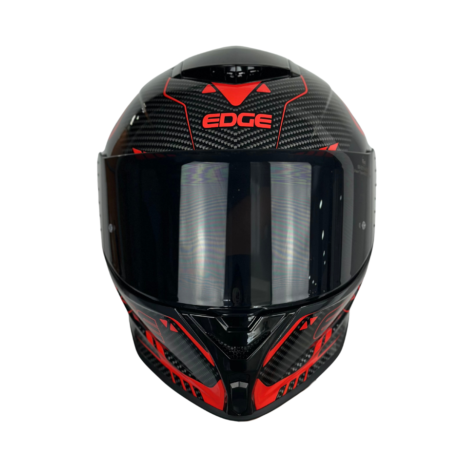Casco DC Integral Shanghai Goldex Rojo Brillante