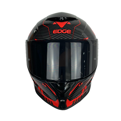 Casco DC Integral Shanghai Goldex Rojo Brillante