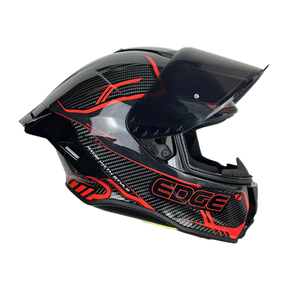 Casco DC Integral Shanghai Goldex Rojo Brillante