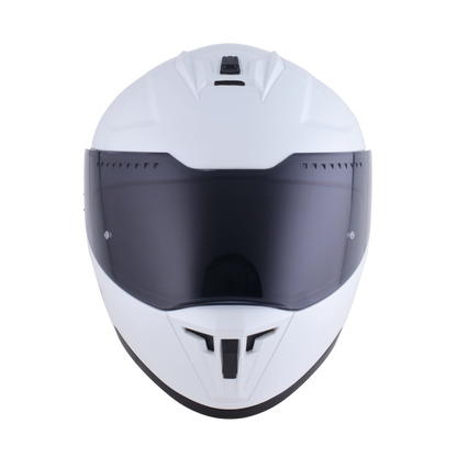Casco Edge Integral Extreme Solido Blanco Cert. Dot | Ece