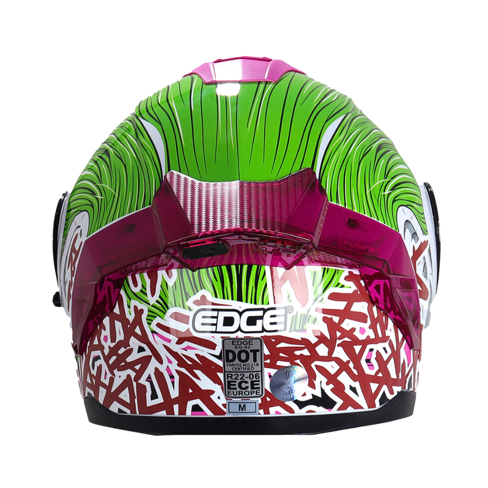 Casco DC Abatible Boston Joker Certificación DOT I ECE