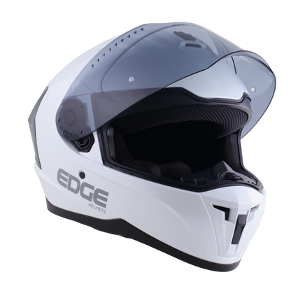 Casco Edge Integral Extreme Solido Blanco Cert. Dot | Ece