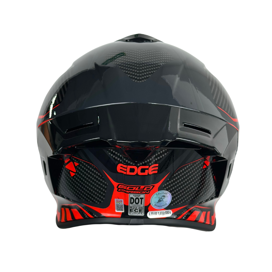 Casco DC Integral Shanghai Goldex Rojo Brillante