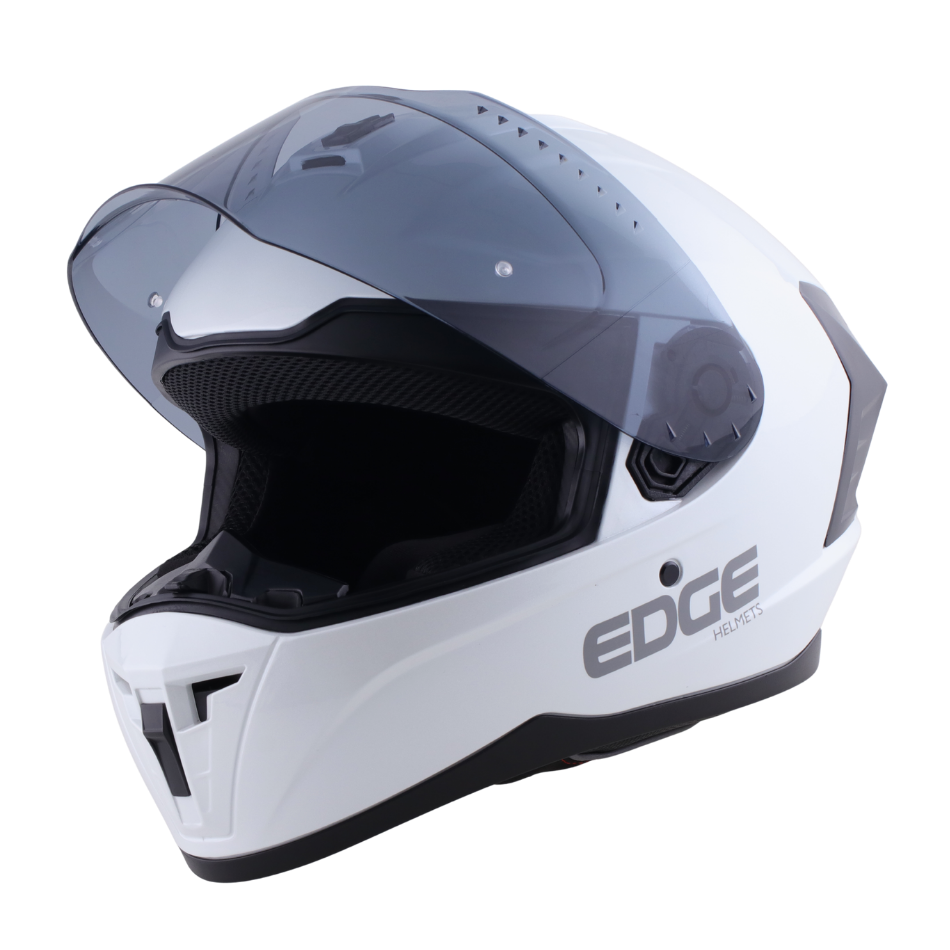 Casco Edge Integral Extreme Solido Blanco Cert. Dot | Ece
