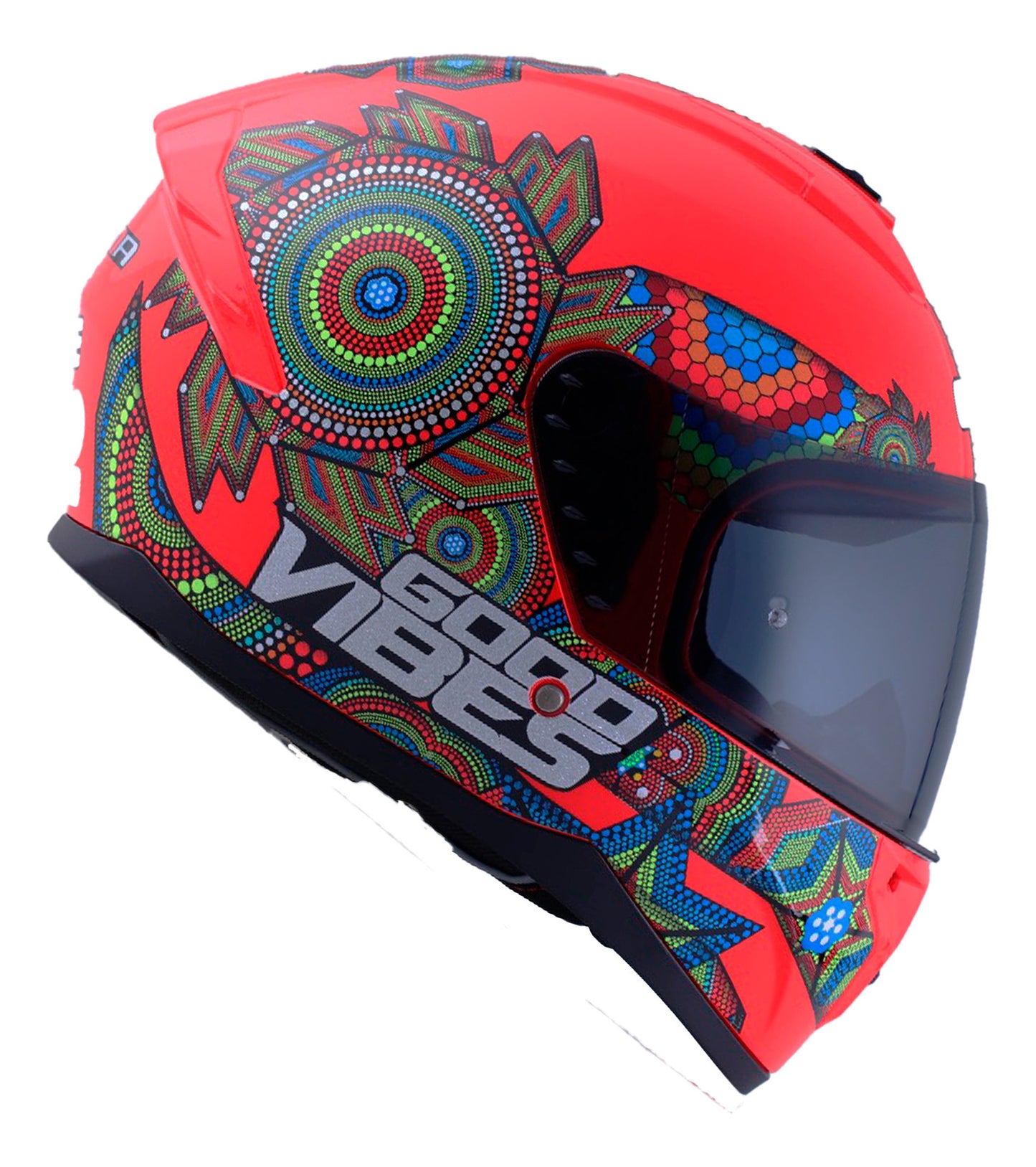 Casco Edge Integral Zoom Pro Xamma Rojo Certificado Dot