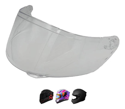 Visores Transparentes Edge  Helmets