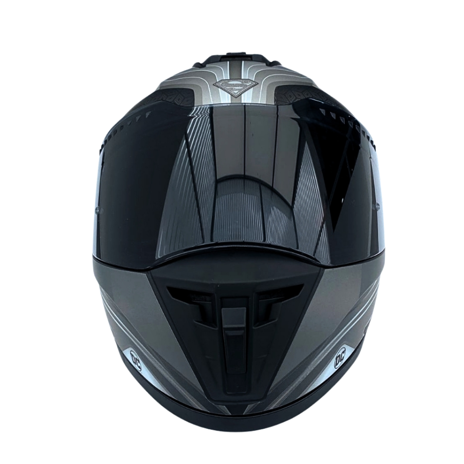 Casco DC Integral Extreme Superman Plateado Cert. DOT I ECE