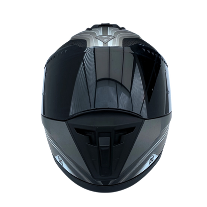 Casco DC Integral Extreme Superman Plateado Cert. DOT I ECE