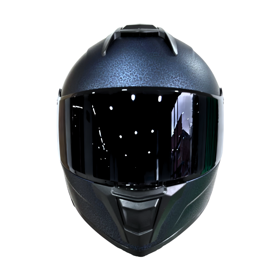 Casco EDGE Abatible Boston Sólido Azul Certificación DOT | ECE