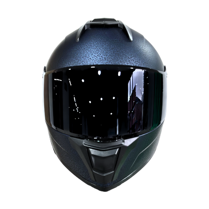 Casco EDGE Abatible Boston Sólido Azul Certificación DOT | ECE