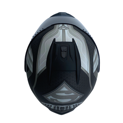 Casco DC Integral Extreme Superman Plateado Cert. DOT I ECE