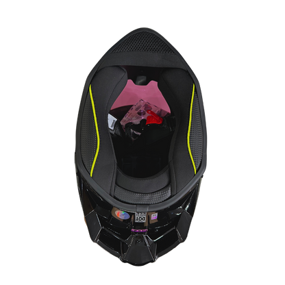 Casco EDGE Integral Shanghai Sólido Logo Rosa Certificación DOT I ECE