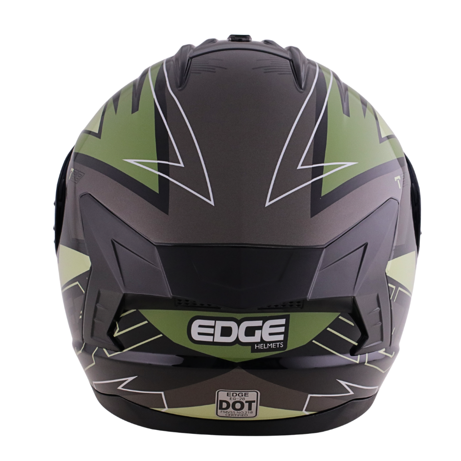 Casco EDGE Integral Extreme T68 Militar Certificación DOT I ECE