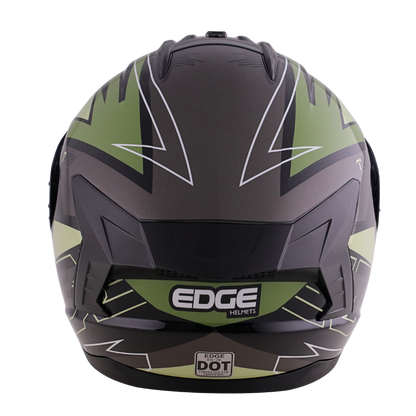 Casco EDGE Integral Extreme T68 Militar Certificación DOT I ECE