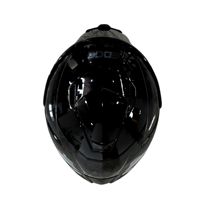 Casco EDGE Integral Shanghai Sólido Negro Certificación DOT I ECE