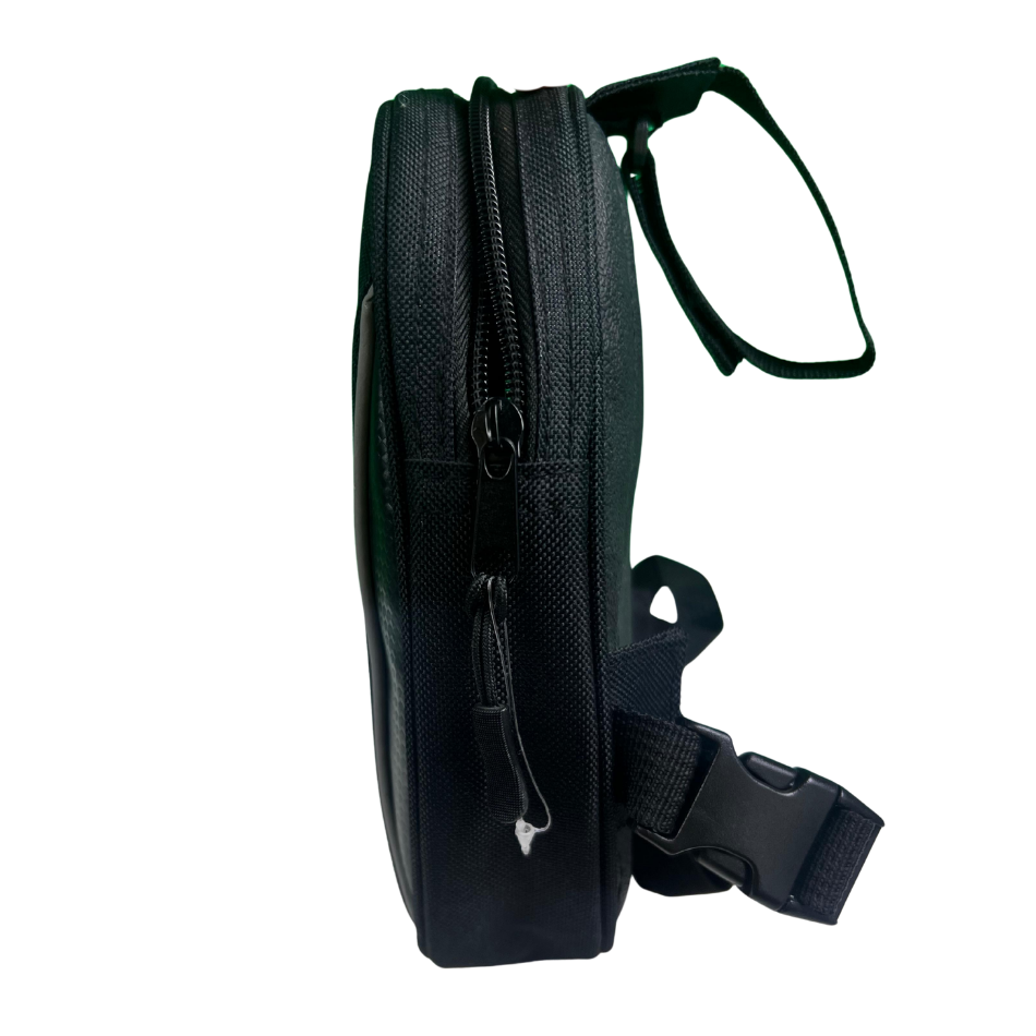 Canguro Pierna Para Moto y/o Ciclismo Edge 1L Negra