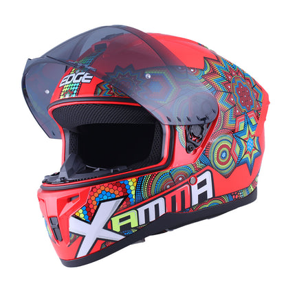 Casco Edge Integral Zoom Pro Xamma Rojo Certificado Dot