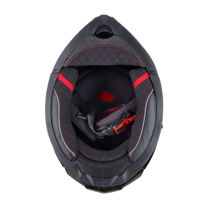 Casco EDGE Integral Extreme Solido Negro / Dorado Metalizado Certificación DOT I ECE