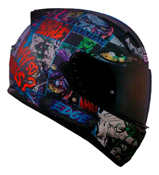 Casco Dc Integral Zoom Pro Joker Certificado Dot