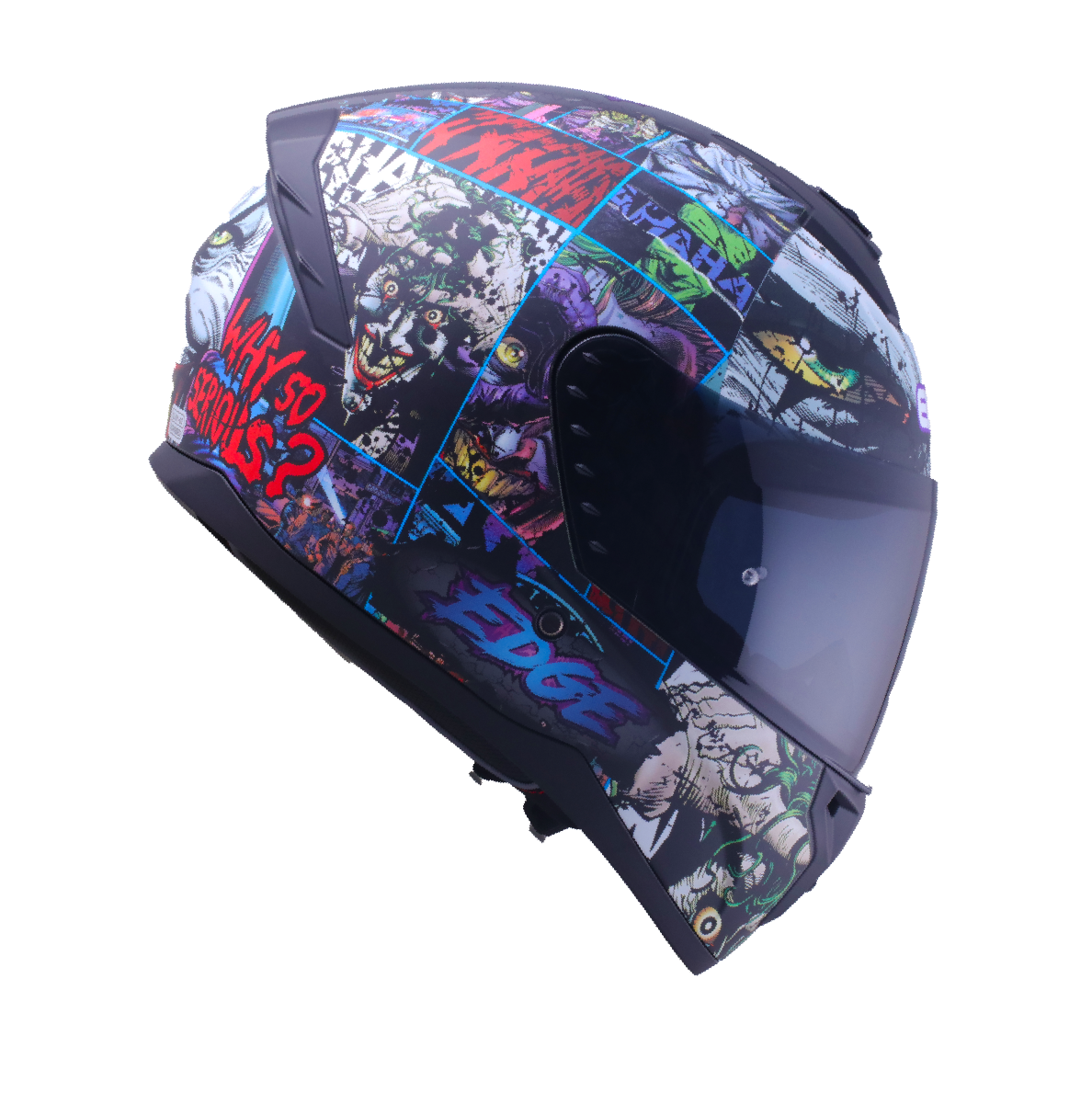 Casco DC Integral Zoom Pro Joker Certificado DOT