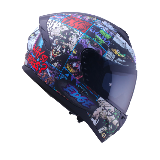Casco DC Integral Zoom Pro Joker Certificado DOT