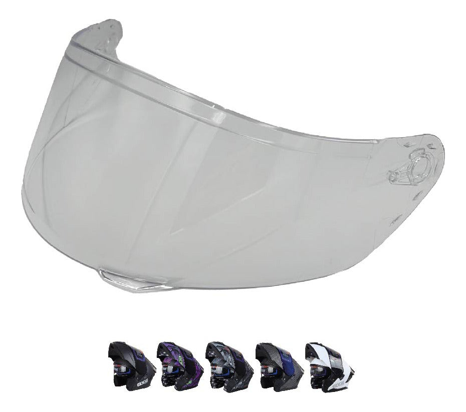 Visores Transparentes Edge  Helmets