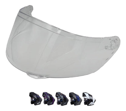 Visores Transparentes Edge  Helmets