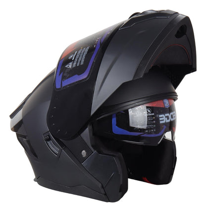 Casco Edge Abatible Boston Solido Certificación Dot | Ece