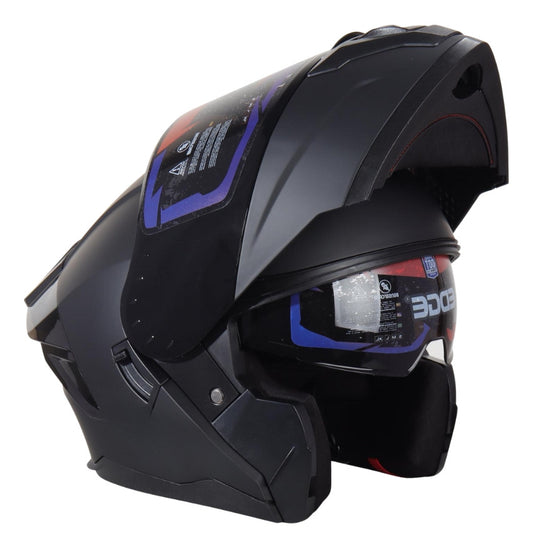 Casco Edge Abatible Boston Solido Certificación Dot | Ece