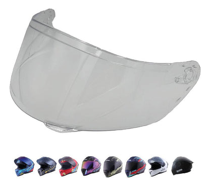 Visores Transparentes Edge  Helmets