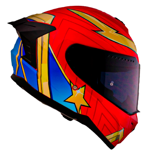 Casco Dc Integral Extreme Mujer Maravilla Cert. Dot | Ece