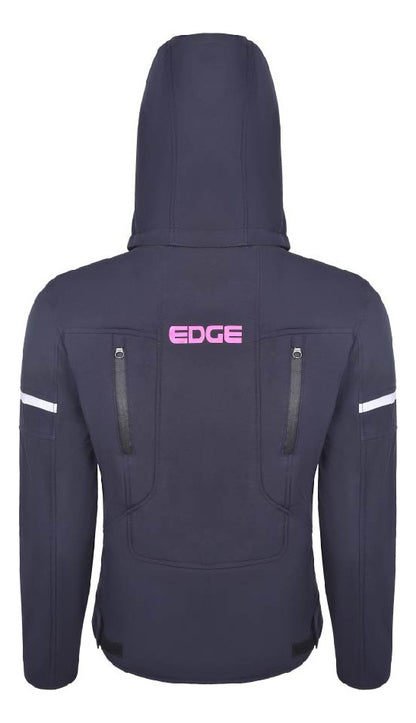 L - Chaqueta Edge Pro Series Azul / Rosa