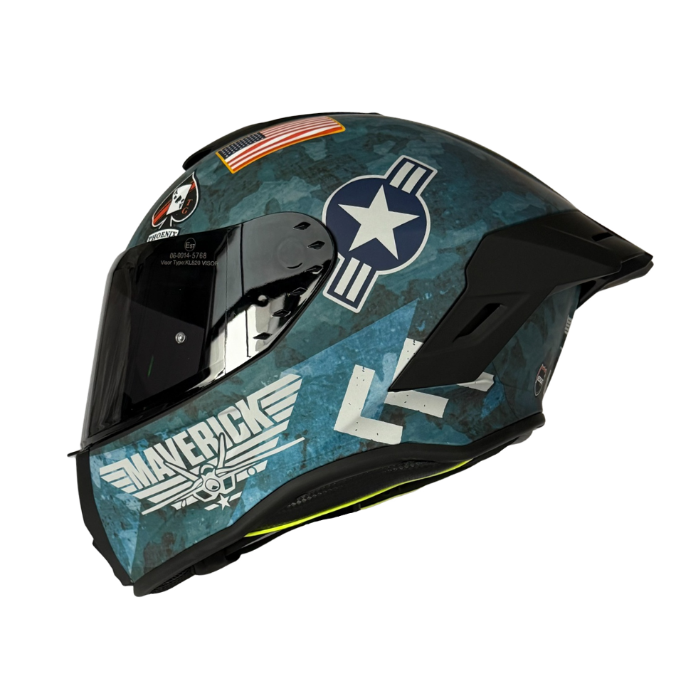 Casco Paramount Integral Shanghai Top Gun Mate