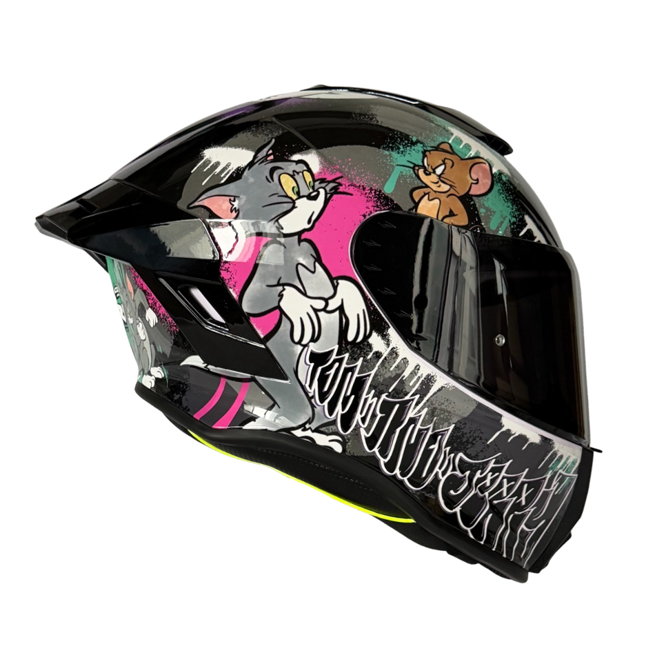 Casco Warner Integral Shanghai Tom & Jerry 2.0 Brillante