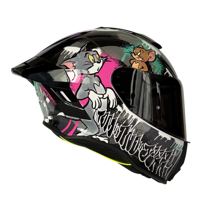 Casco Warner Integral Shanghai Tom & Jerry 2.0 Brillante