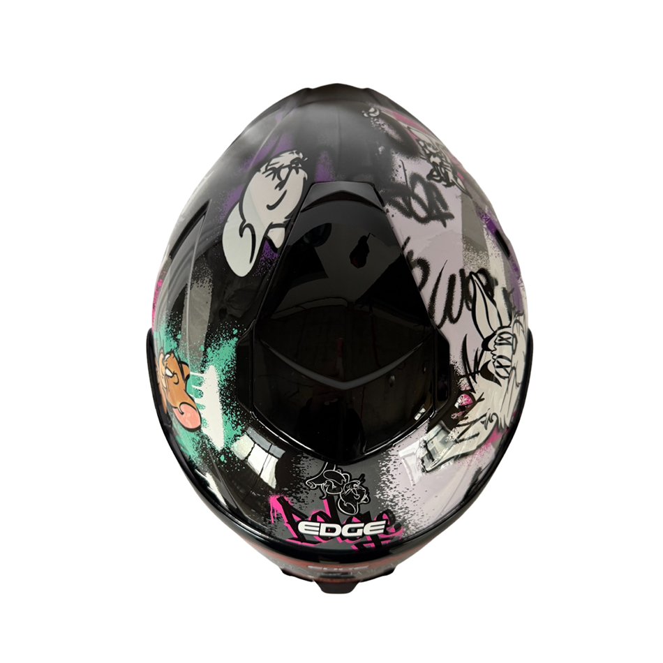 Casco Warner Integral Shanghai Tom & Jerry 2.0 Brillante